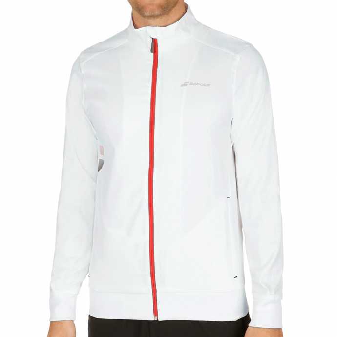 Куртка для мальчика Babolat Core Club Цвет Белый 3BS17121-101 Куртка для мальчика Babolat Core Club Цвет Белый 3BS17121-101