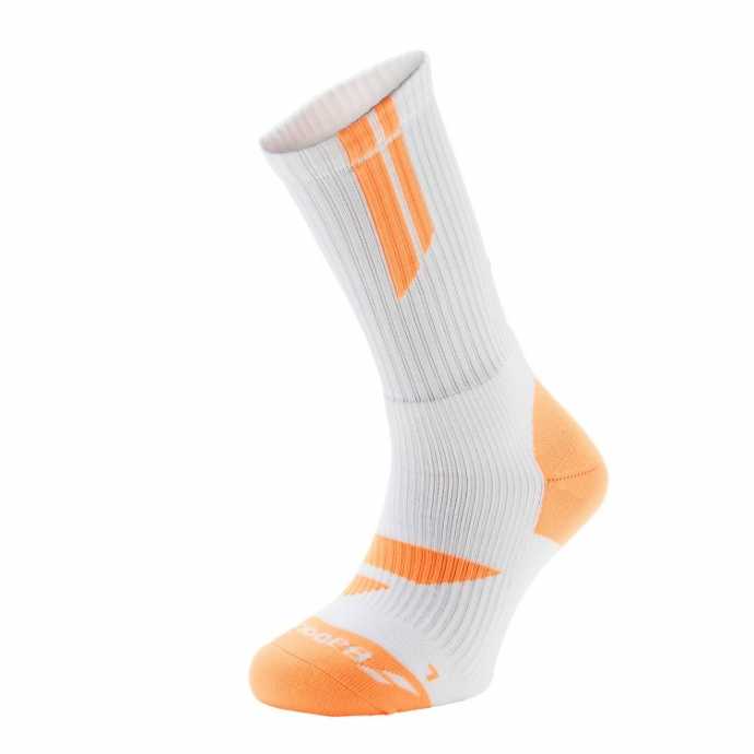 Носки 1 пара Babolat Team Big Logo Цвет Белый/Оранжевый 5MS17342-165 Носки 1 пара Babolat Team Big Logo Цвет Белый/Оранжевый 5MS17342-165