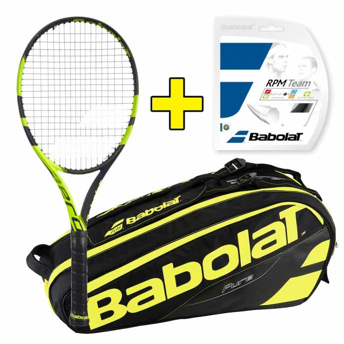 Комплект Babolat Pure Aero Super Lite + Струны + Сумка 101277 Комплект Babolat Pure Aero Super Lite + Струны + Сумка 101277