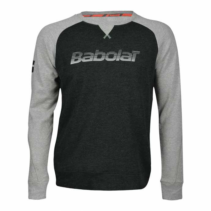 Мужская утепленная футболка Babolat Core Цвет Меланж серый 3MS18042-3002 Мужская утепленная футболка Babolat Core Цвет Меланж серый 3MS18042-3002