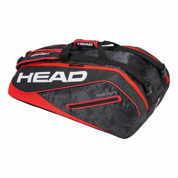 Сумка Head Tour Team Supercombi 9R Цвет Черный/Красный 283118 Сумка Head Tour Team Supercombi 9R Цвет Черный/Красный 283118
