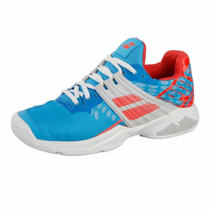 Кроссовки женские Babolat Propulse Fury All court Цвет Небесно голубой/Розовый 31S19477-4044 Кроссовки женские Babolat Propulse Fury All court Цвет Небесно голубой/Розовый 31S19477-4044