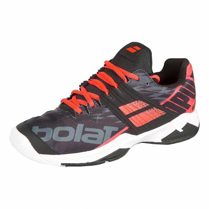 Кроссовки мужские Babolat Propulse Fury All court Цвет Черный / Флуоресцентно красный 30S19208-2012 Кроссовки мужские Babolat Propulse Fury All court Цвет Черный / Флуоресцентно красный 30S19208-2012