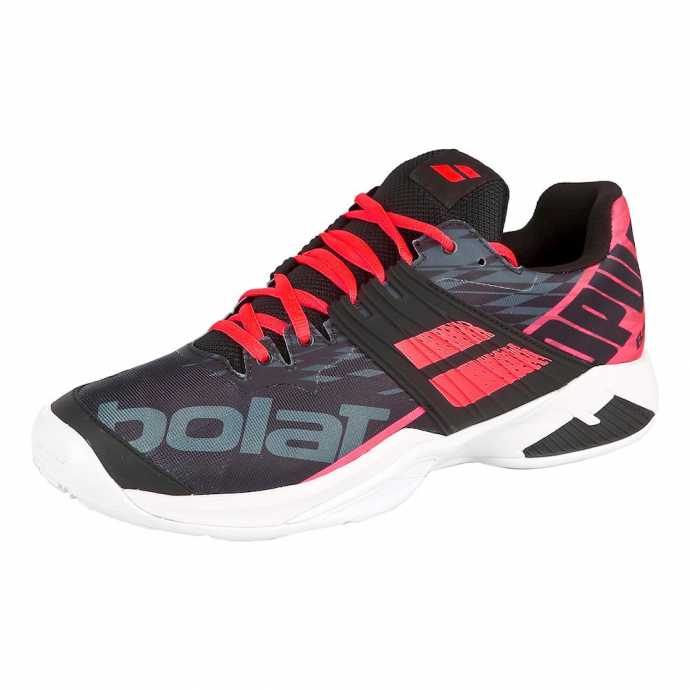 Кроссовки мужские Babolat Propulse Fury Clay Цвет Черный / Флуоресцентно красный 30S19425-2012 Кроссовки мужские Babolat Propulse Fury Clay Цвет Черный / Флуоресцентно красный 30S19425-2012