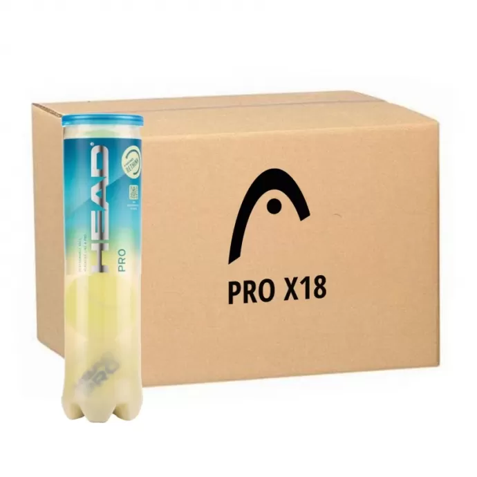 HEAD Pro 4шт - Коробка 72 мяча 571604