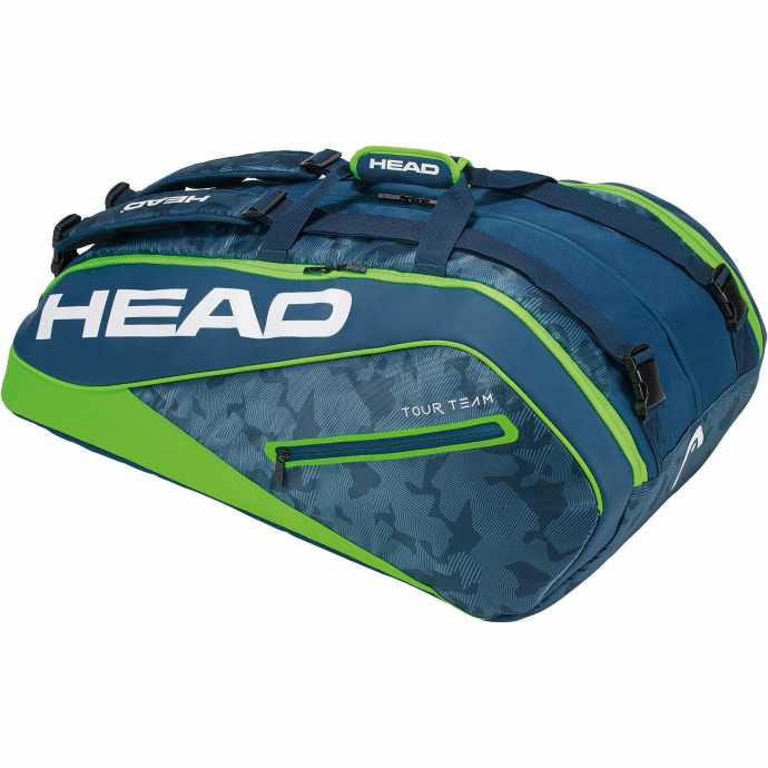 Сумка Head Tour Team Monstercombi 12R Цвет Зеленый 283108 Сумка Head Tour Team Monstercombi 12R Цвет Зеленый 283108