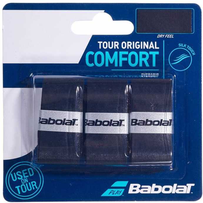 Обмотки Babolat Tour Original 3шт Цвет Чёрный 653047-105