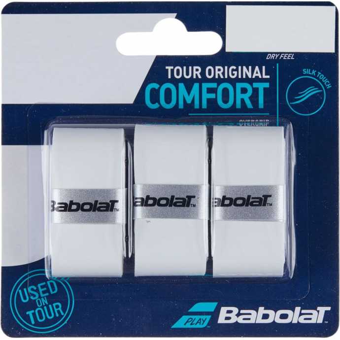 Обмотки Babolat Tour Original 3шт Цвет Белый 653047-101