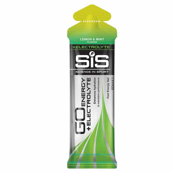 SiS Go Energy + Electrolyte Gel 60 мл Лимон и мята 60001 SiS Go Energy + Electrolyte Gel 60 мл Лимон и мята 60001