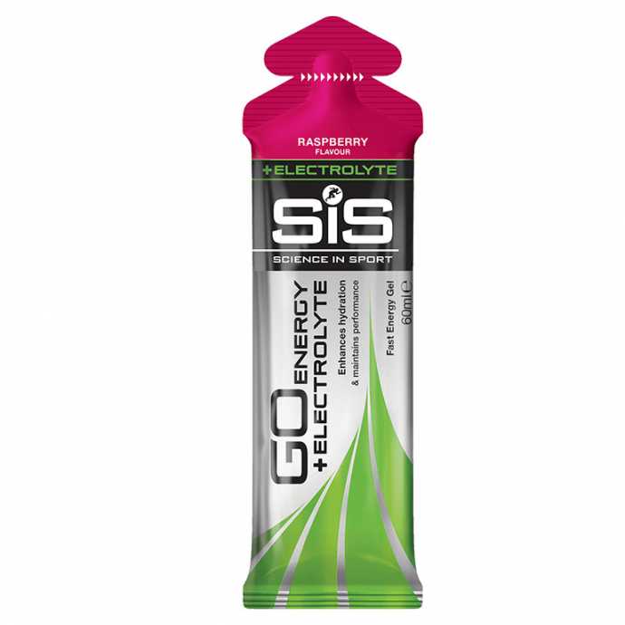SiS Go Energy + Electrolyte Gel 60 мл Малина 60002 SiS Go Energy + Electrolyte Gel 60 мл Малина 60002