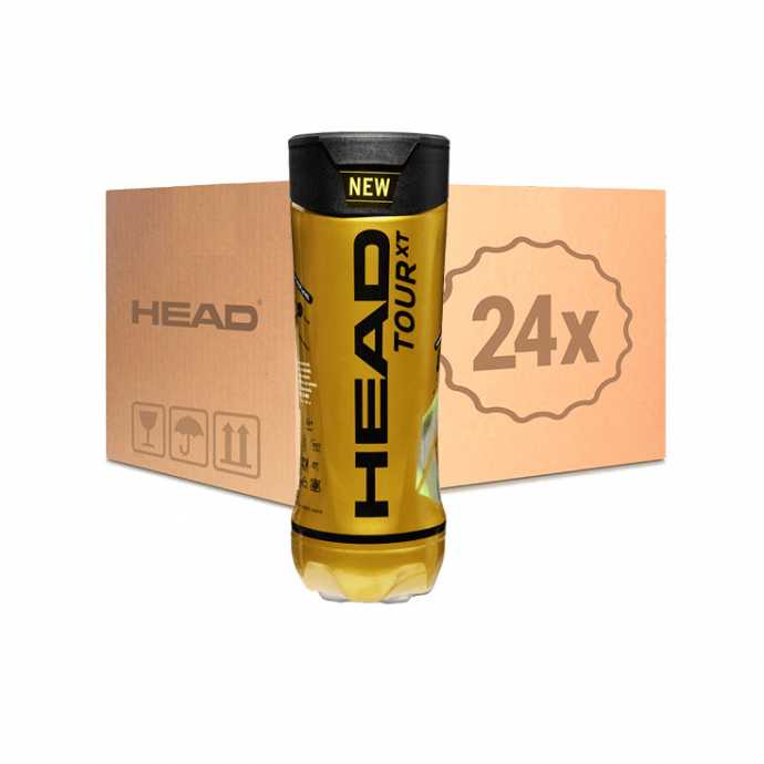 HEAD Tour XT 3шт - Коробка 72 мяча 570823