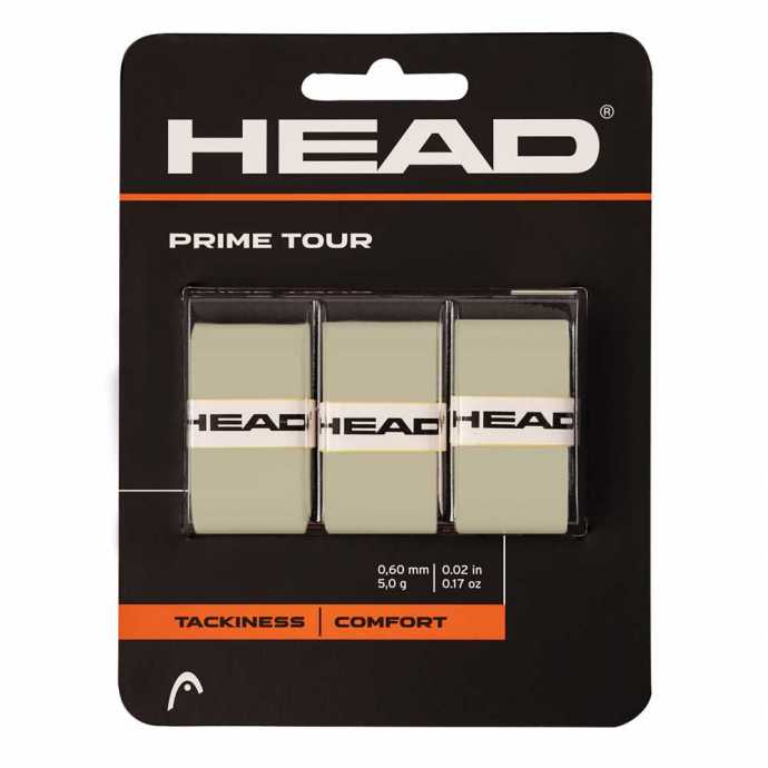 Обмотки HEAD Prime Tour 3шт Цвет Серый 285621-GR