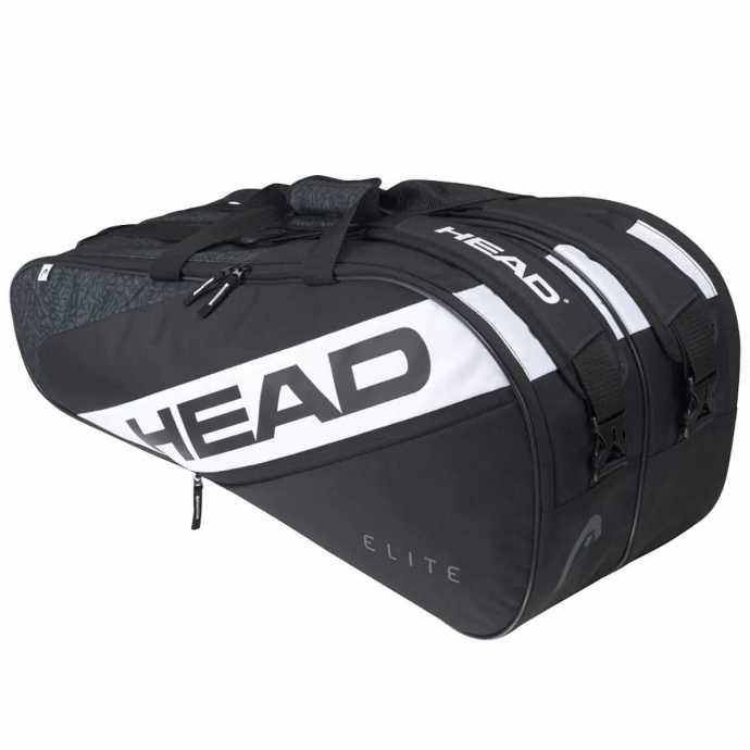 Сумка HEAD Elite 9R Цвет Черный/Белый 283602-BKWH