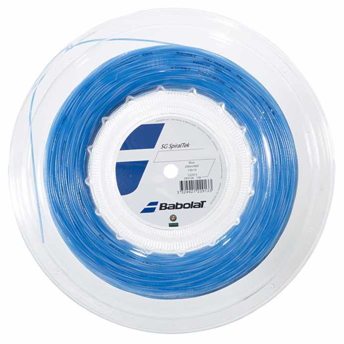 Babolat SG SpiralTek 200м Цвет Голубой 243124-136 Babolat SG SpiralTek 200м Цвет Голубой 243124-136
