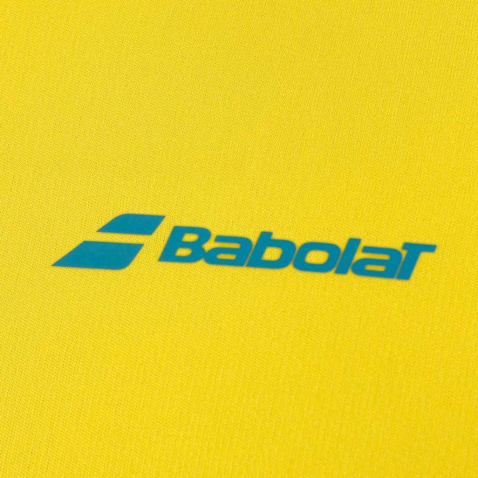 Мужская футболка Babolat Crew Neck Performance 2018 Цвет Пылающий желтый 2MS18011-7000 Мужская футболка Babolat Crew Neck Performance 2018 Цвет Пылающий желтый 2MS18011-7000