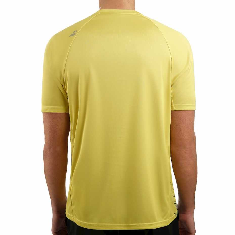 Футболка для мальчика Babolat Crew Neck Perf 2019 Цвет Темно желтый/ Черный 2BS19011-7006