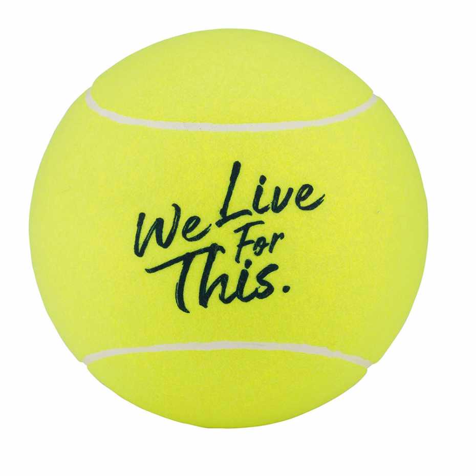 Мяч Babolat JUMBO - "WE LIVE FOR THIS" 743003