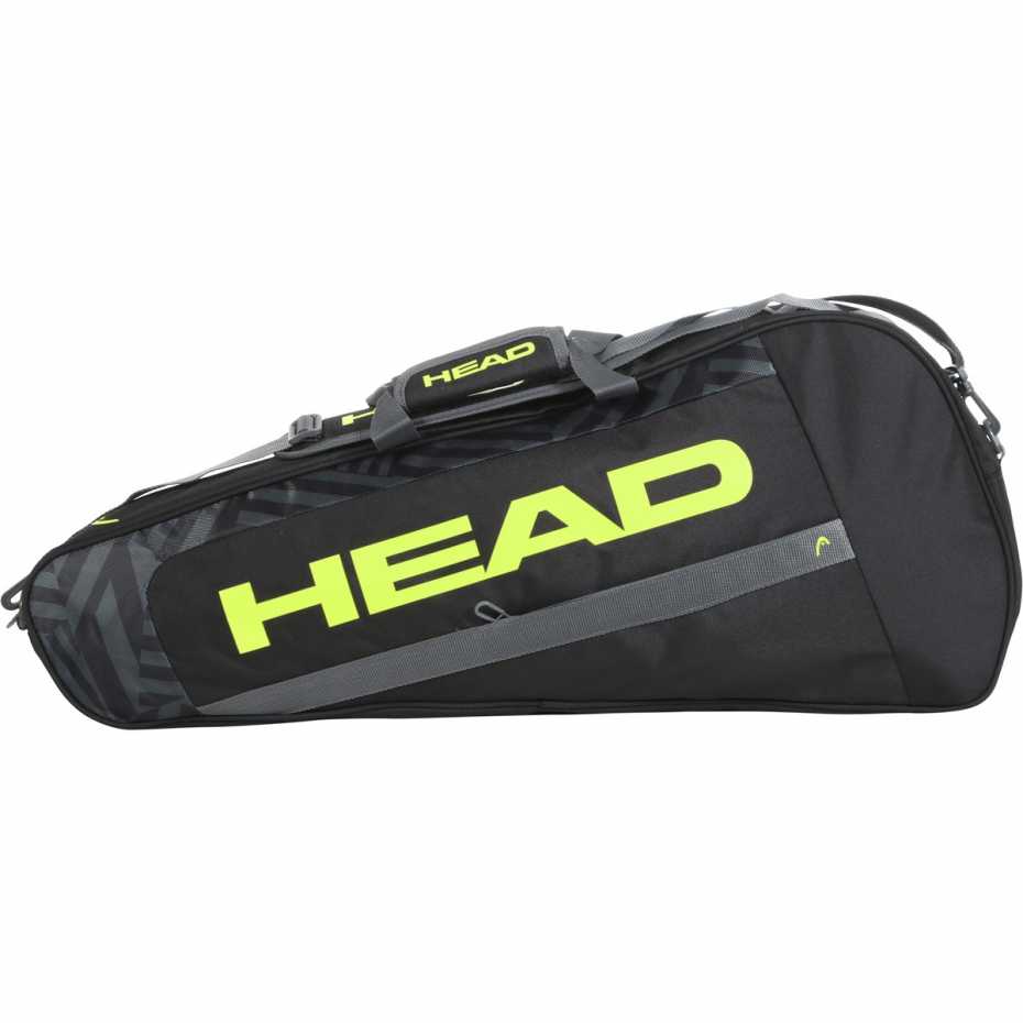 Сумка HEAD Base S Черный/Желтый 261423