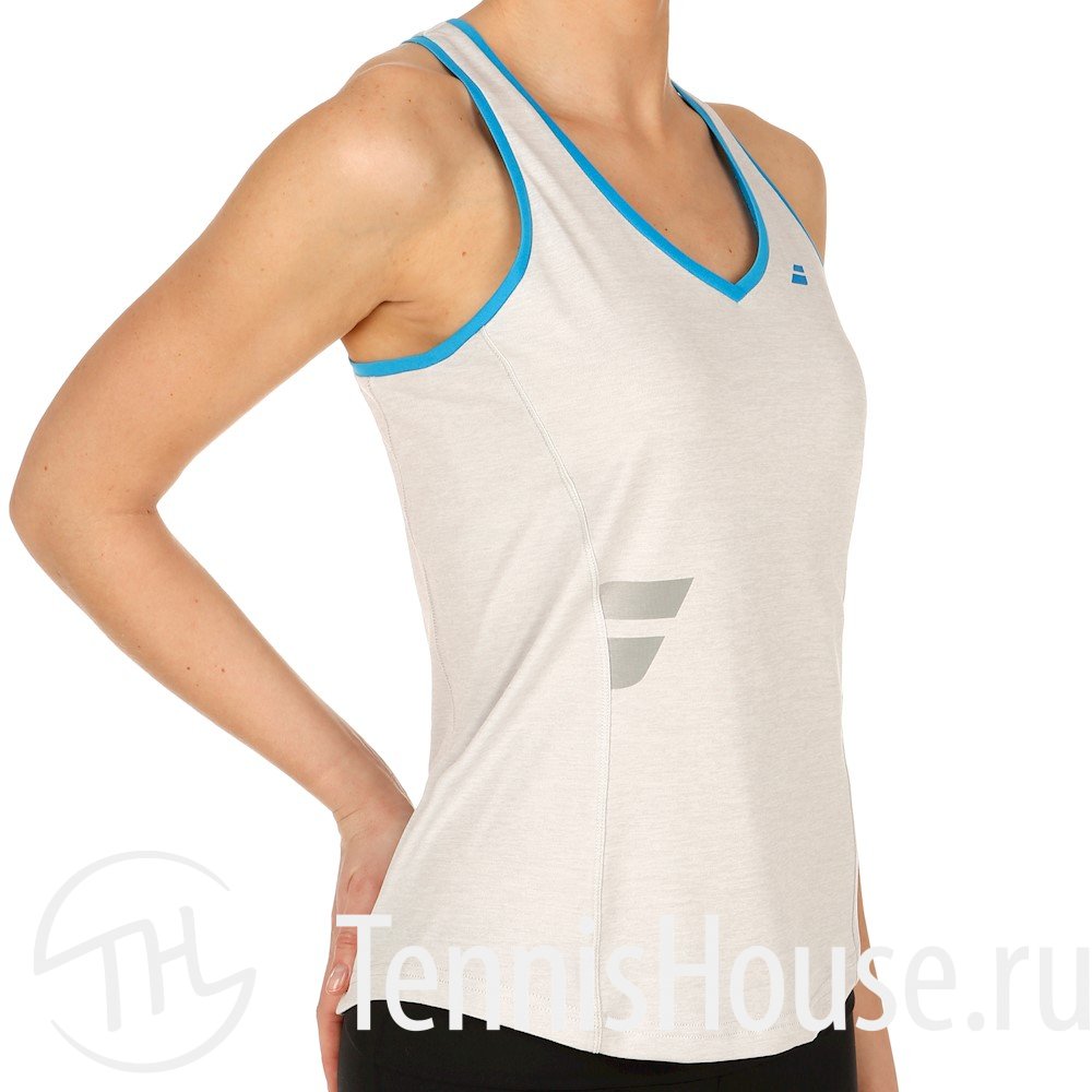 Женский топ Babolat Core Crop 2017 Цвет Серый 3WS17071-107