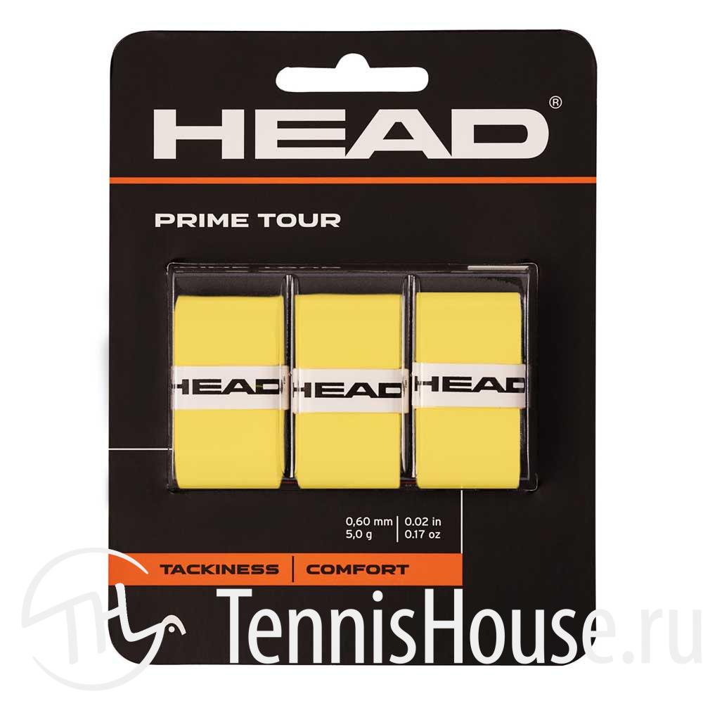 Обмотки HEAD Prime Tour 3шт Цвет Желтый 285621-YW Обмотки HEAD Prime Tour 3шт Цвет Желтый 285621-YW