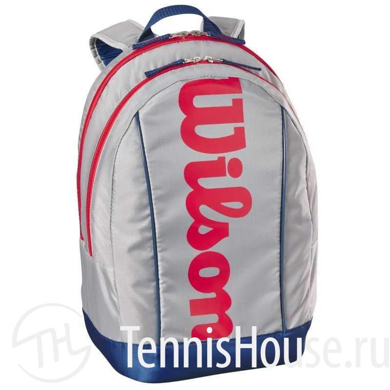 Детский рюкзак Wilson Junior Цвет Серый/Красный/Синий WR8023801-GRB Детский рюкзак Wilson Junior Цвет Серый/Красный/Синий WR8023801-GRB