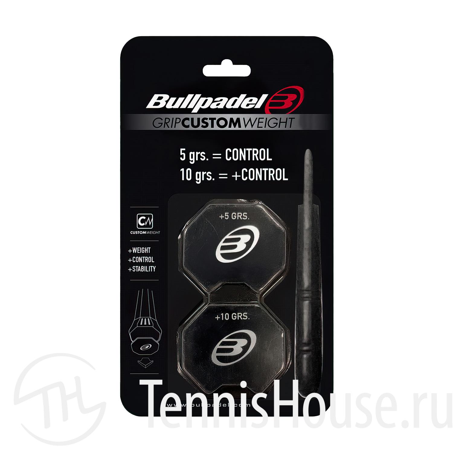 Утяжелитель в ручку для падел-ракетки Bullpadel 2шт 455595 Утяжелитель в ручку для падел-ракетки Bullpadel 2шт 455595