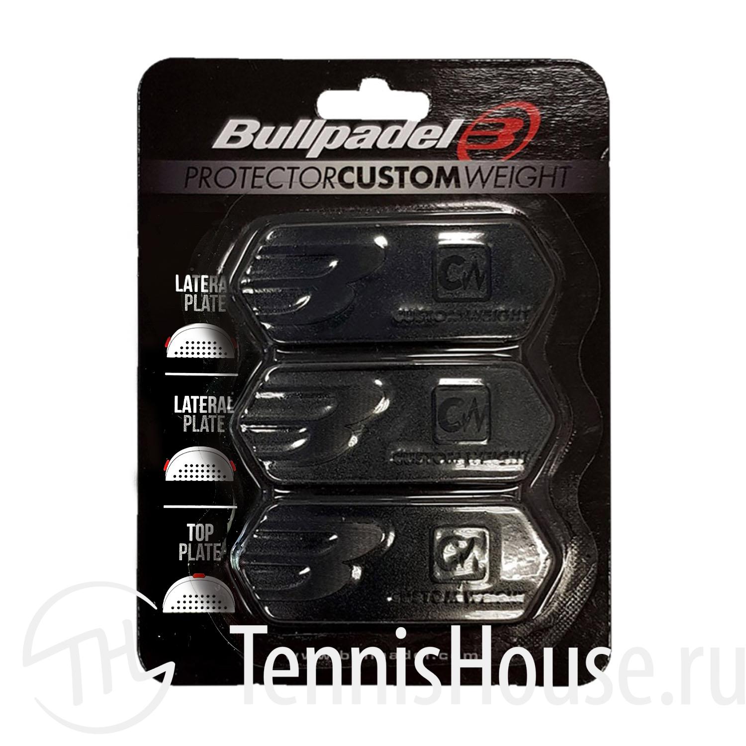 Утяжелитель на обод падел-ракетки Bullpadel 3шт 455593 Утяжелитель на обод падел-ракетки Bullpadel 3шт 455593