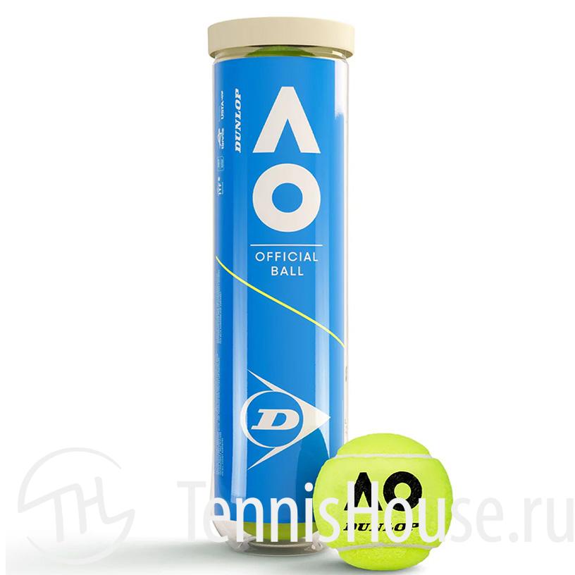 Dunlop Australian Open 4шт 601604К Dunlop Australian Open 4шт 601604К
