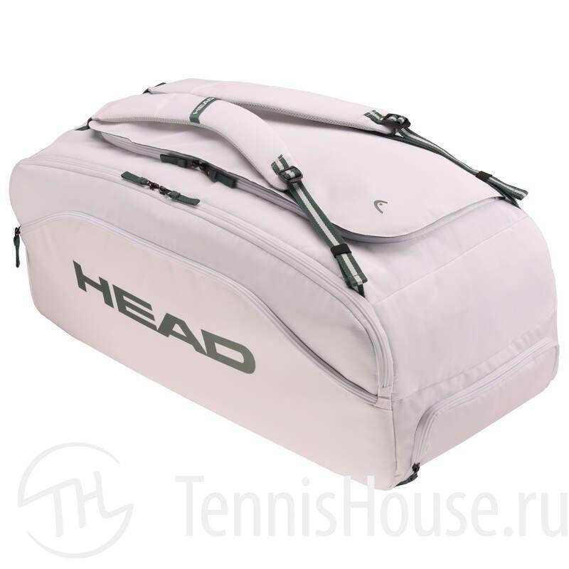 HEAD Pro X Duffle L Белый/Зелёный 262015 HEAD Pro X Duffle L Белый/Зелёный 262015