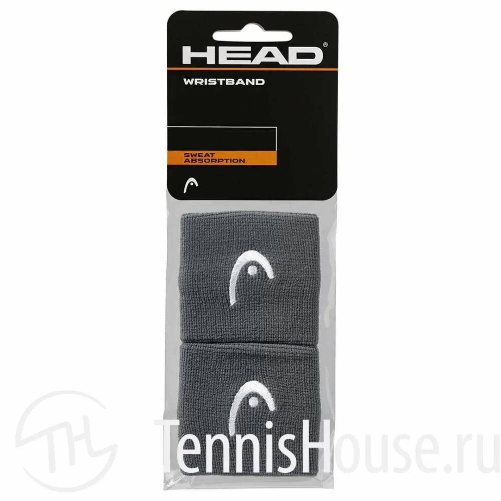 Напульсники HEAD 2.5" Цвет Антрацит 285050AN Напульсники HEAD 2.5" Цвет Антрацит 285050AN