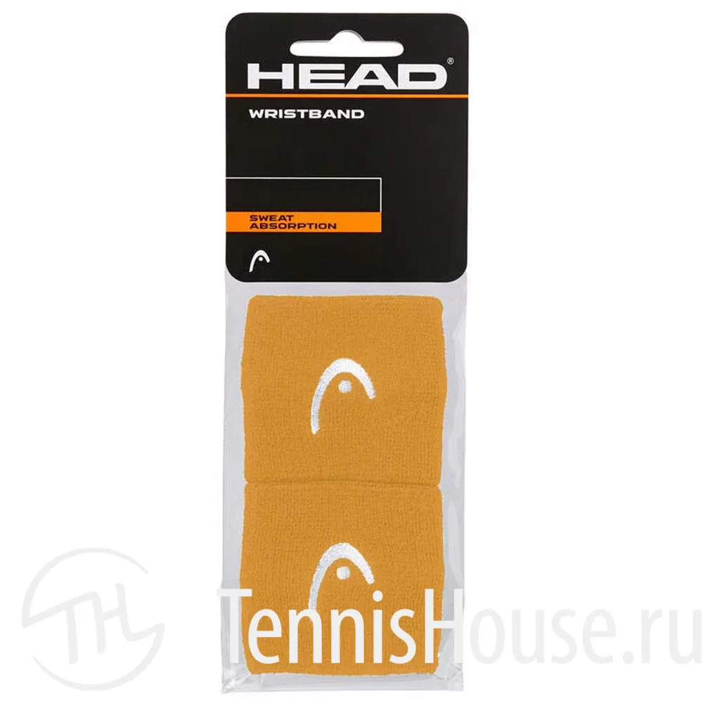 Напульсники HEAD 2.5" Цвет Банановый 285050BN Напульсники HEAD 2.5" Цвет Банановый 285050BN